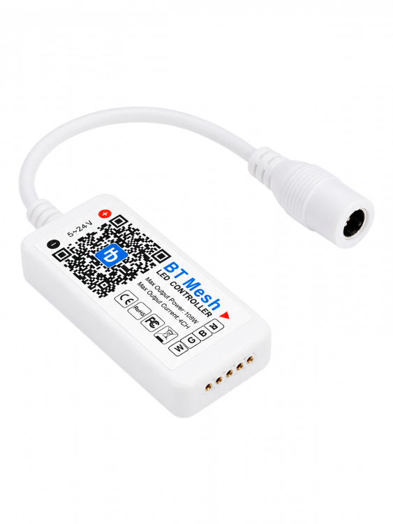 Огонек OG-LDL32 LED контроллер DC 5-24В (Bluetooth, RGBW, 5PIN)